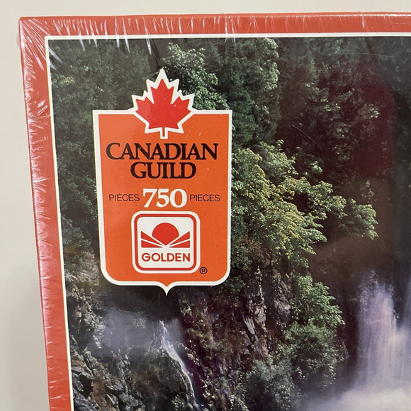 Canadian Guild Golden 750 Pieces Jigsaw Puzzle Butchart Gardens Brand New Sealed - Picture 2 of 8